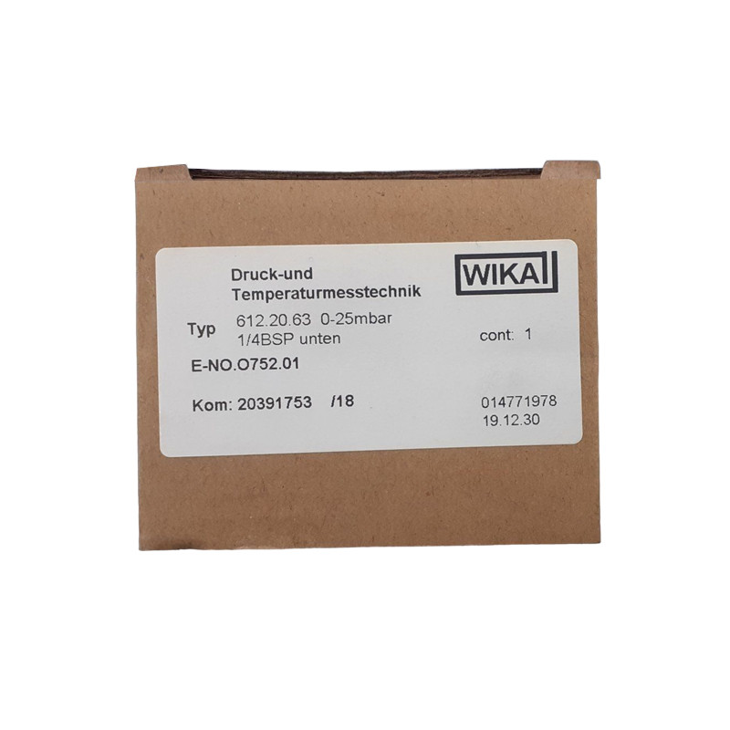 گیج فشار ویکا مدل 25mbar-6cm گیج فشار ویکا مدل 25mbar-6cm