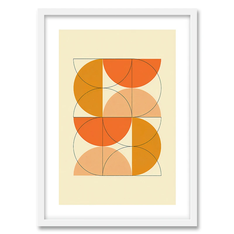 تابلو دکوراتیو فورنیمو مدل Abstract Geometric کد 0522B