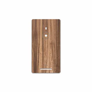 MAHOOT Light Walnut Wood Cover Sticker for Nokia Lumia 925