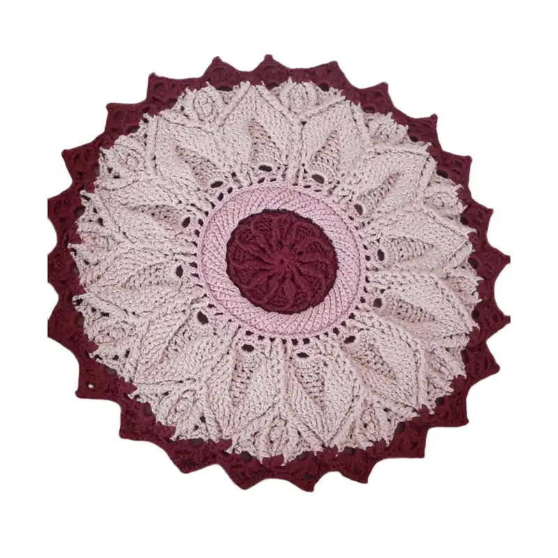 رومیزی بافتنی مدل  اولیتا