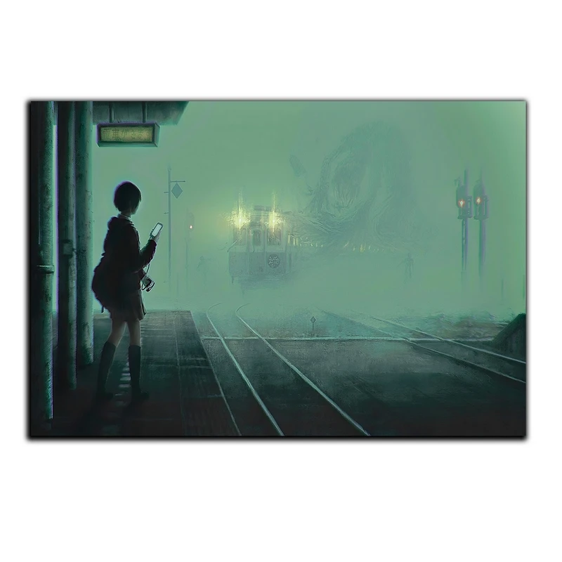 تابلو شاسی بکلیت طرح انیمه و قطار مدل SH-S5384