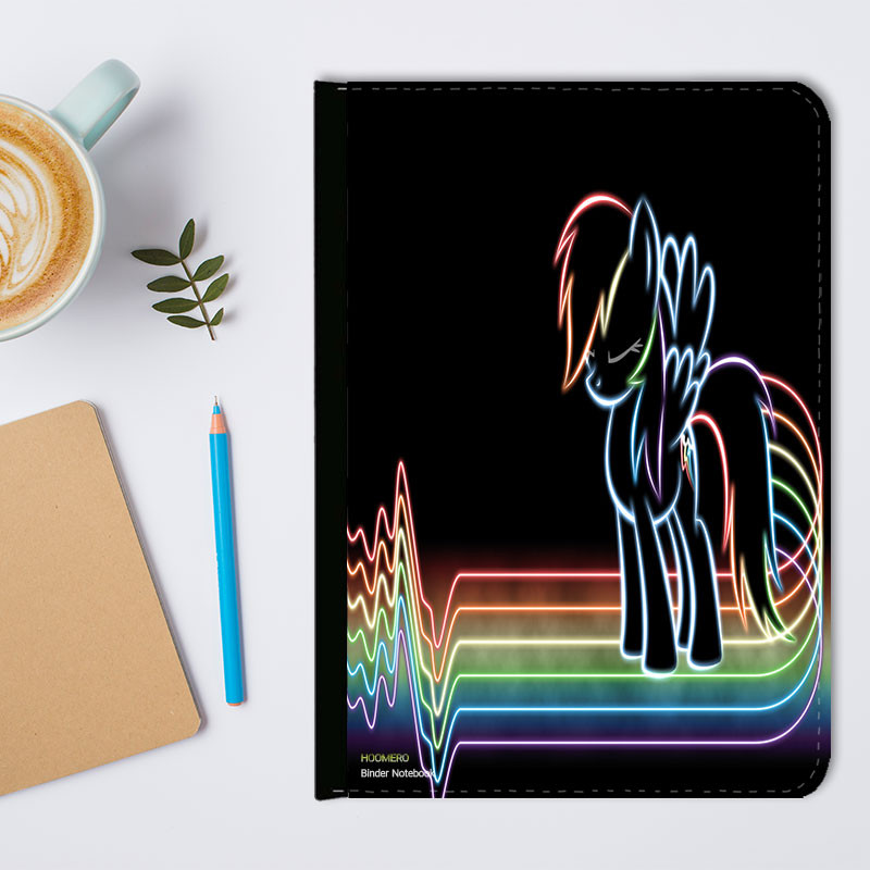 کلاسور هومرو مدل KL2204 طرح دخترونه فانتزی My Little Pony