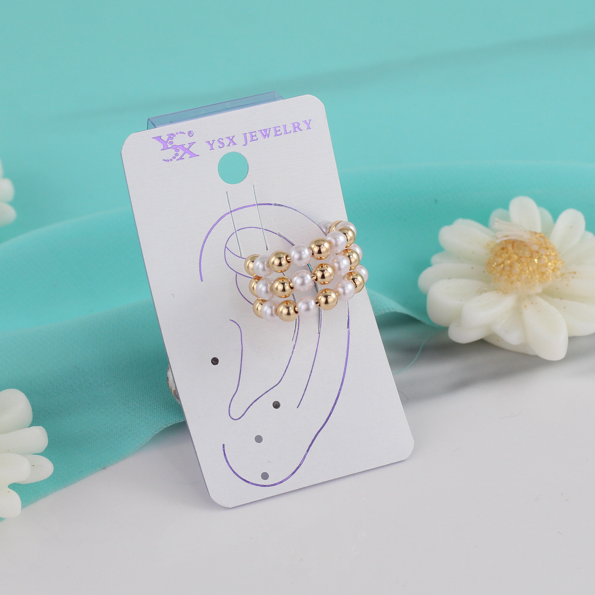 گوشواره زنانه وای اس ایکس مدل کاف کد J688 گوشواره زنانه وای اس ایکس مدل کاف کد J688