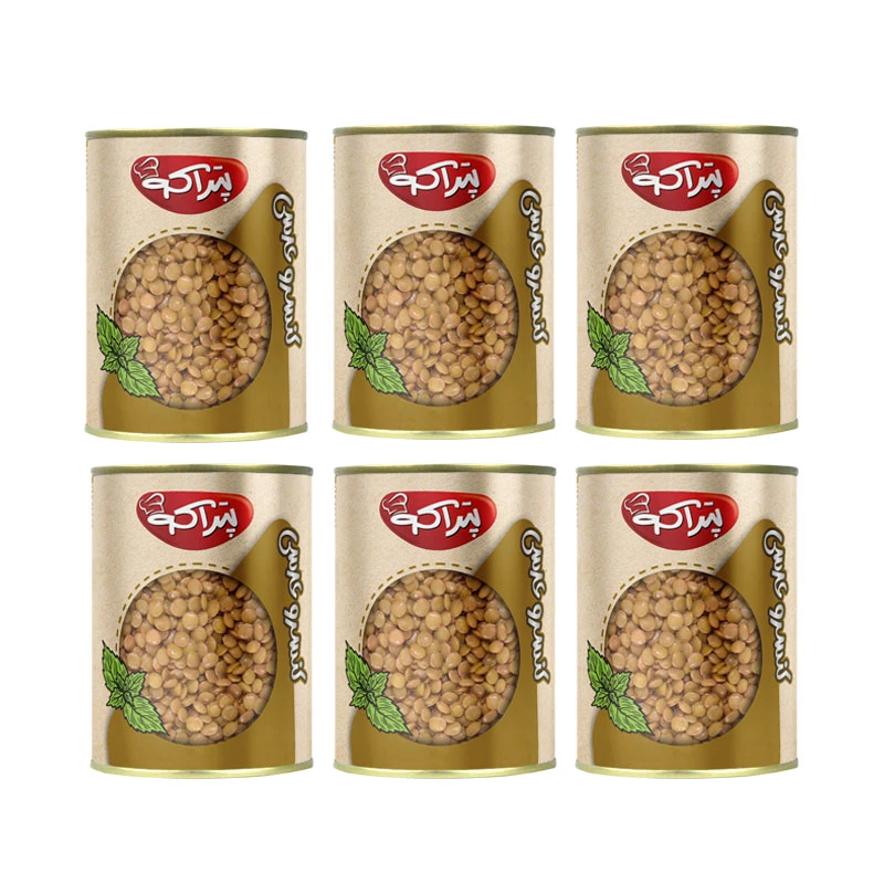 کنسرو عدسی پتراکو - 380 گرم مجموعه 6 عددی