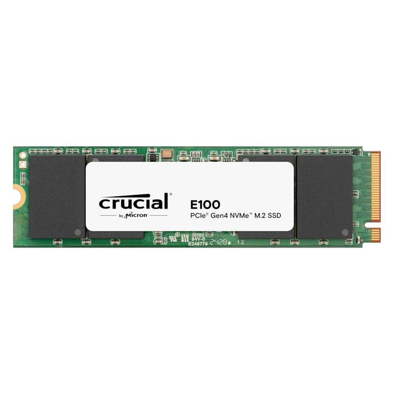 اس اس دی اینترنال PCIe 4.0 کروشیال مدل E100 Gen4 ظرفیت یک ترابایت
