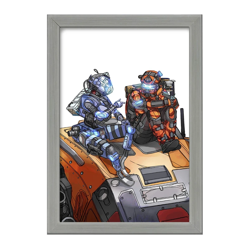 تابلو خندالو طرح بازی تایتان فال (Titanfall) کد 32590