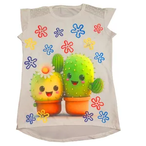 تاپ دخترانه مدل کاکتوس