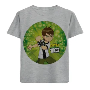 تی شرت آستین کوتاه بچگانه مدل F458 BEN10