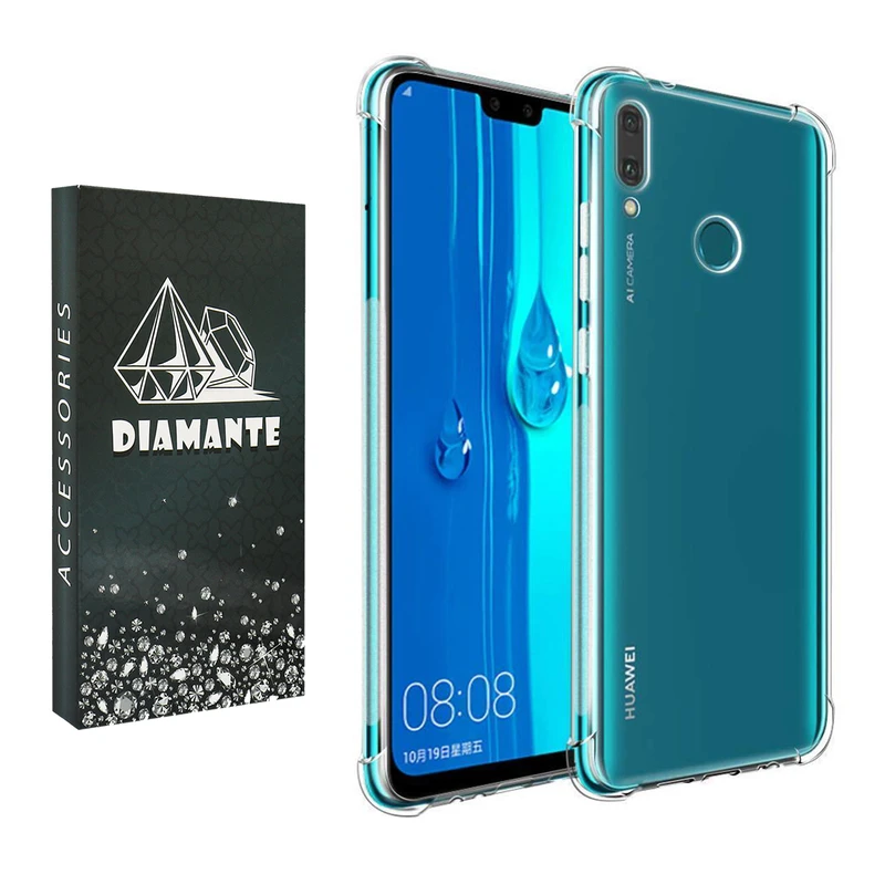 کاور دیامانته مدل Bianco Navy مناسب برای گوشی موبایل هوآوی Y7 2019 / Y7 Prime 2017