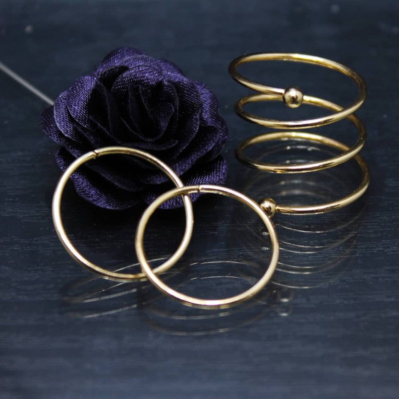 بند انگشتی زنانه کد RKH_981 مجموعه 3 عددی بند انگشتی زنانه کد RKH_981 مجموعه 3 عددی