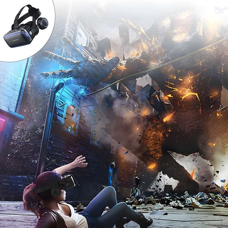 عینک واقعیت مجازی شاینکن اصلی با هدفون دالبی مدل T16