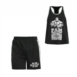 ست تاپ و شلوارک ورزشی مردانه مدل GS-M-PY-273842