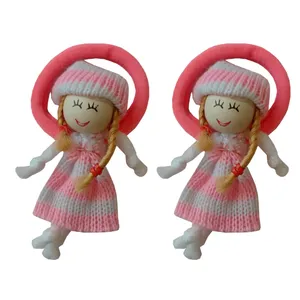 کش مو دخترانه مدل عروسک 1 بسته دو عددی