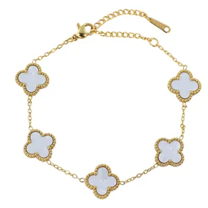 دستبند زنجیری زنانه زودیکا مدل گل کد AAD698