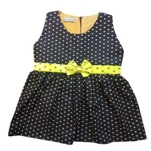 پیراهن دخترانه مدل خالدار