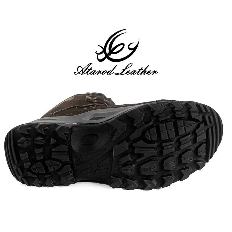 کفش کوهنوردی چرم عطارد مدل چرم طبیعی کد SHK04