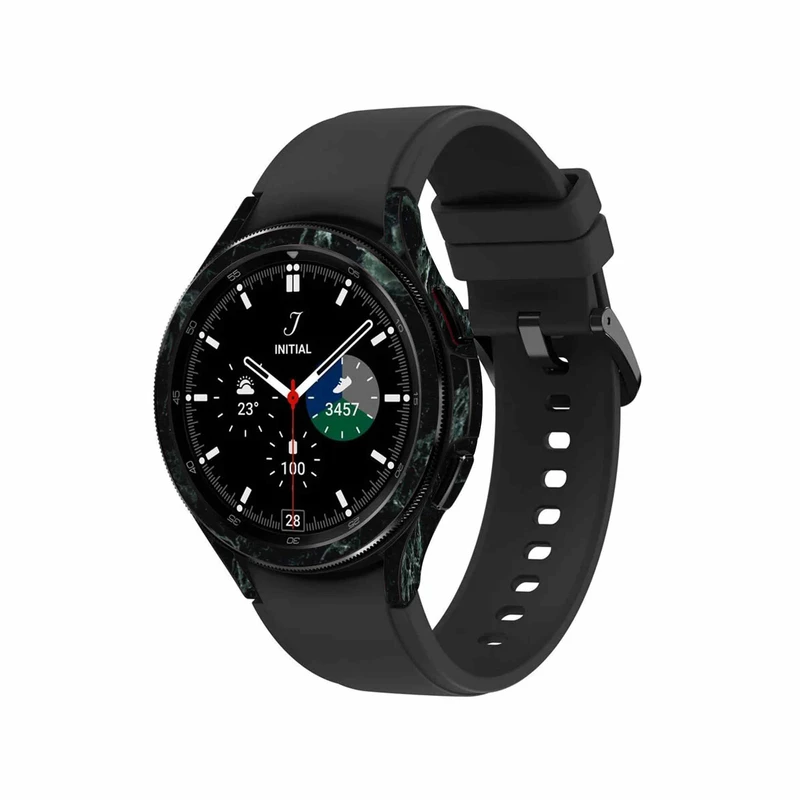  برچسب ماهوت طرح Graphite-Green-Marble مناسب برای ساعت هوشمند سامسونگ Watch4 Classic 46mm