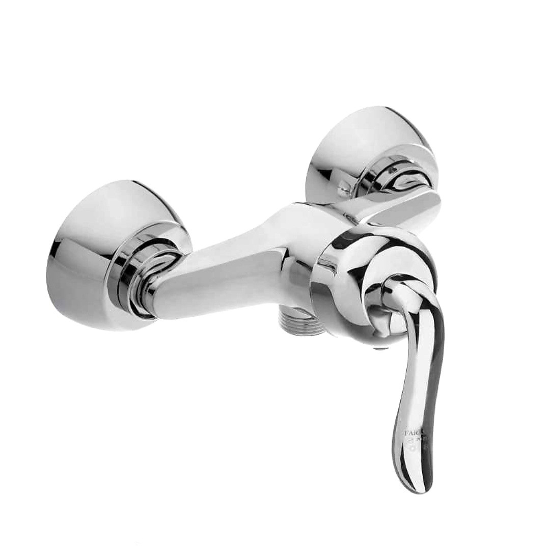 شیر سرویس بهداشتی شیرالات رز مدل بیزانس به همراه شلنگ