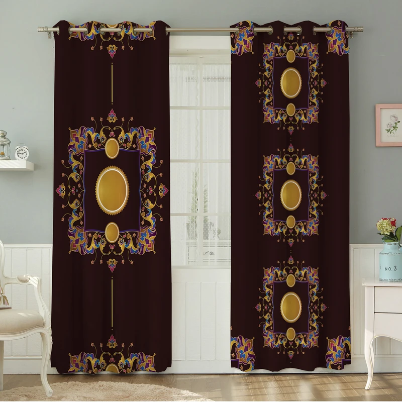 پرده نیروانا مدل مخمل کد 4378 سایز 140×280 سانتی متر