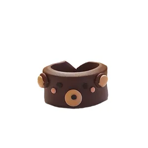 انگشتر طرح خرس 