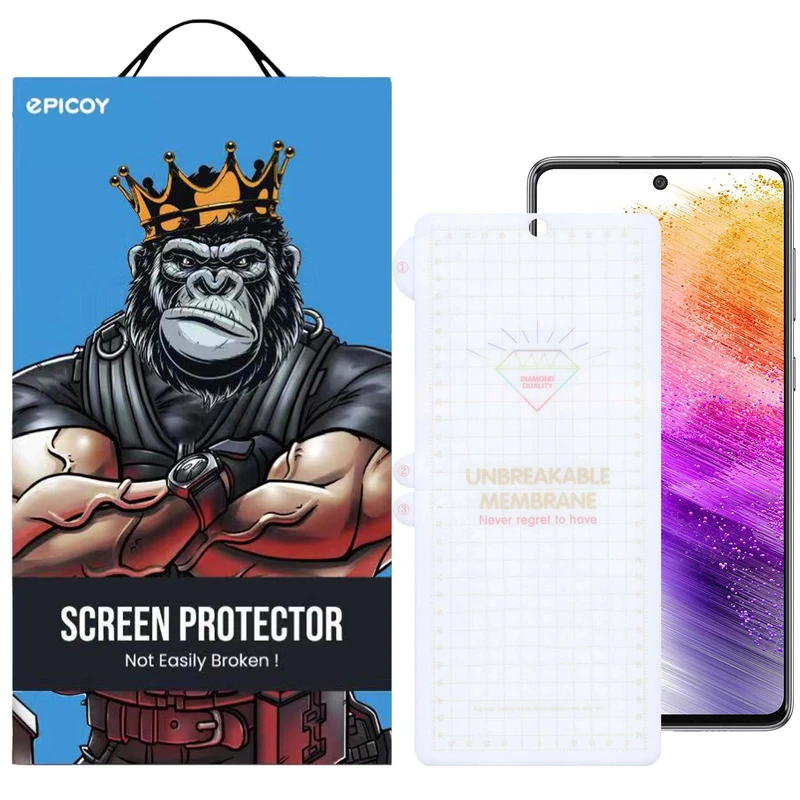 محافظ صفحه نمایش اپیکوی مدل Hydrogel مناسب برای گوشی موبایل سامسونگ Galaxy A73/ A72/ A71/ A91/ A81/ F62/ M62