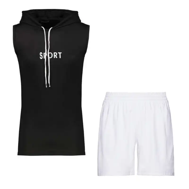 ست تاپ و شلوارک ورزشی مردانه اولسون مدل a12