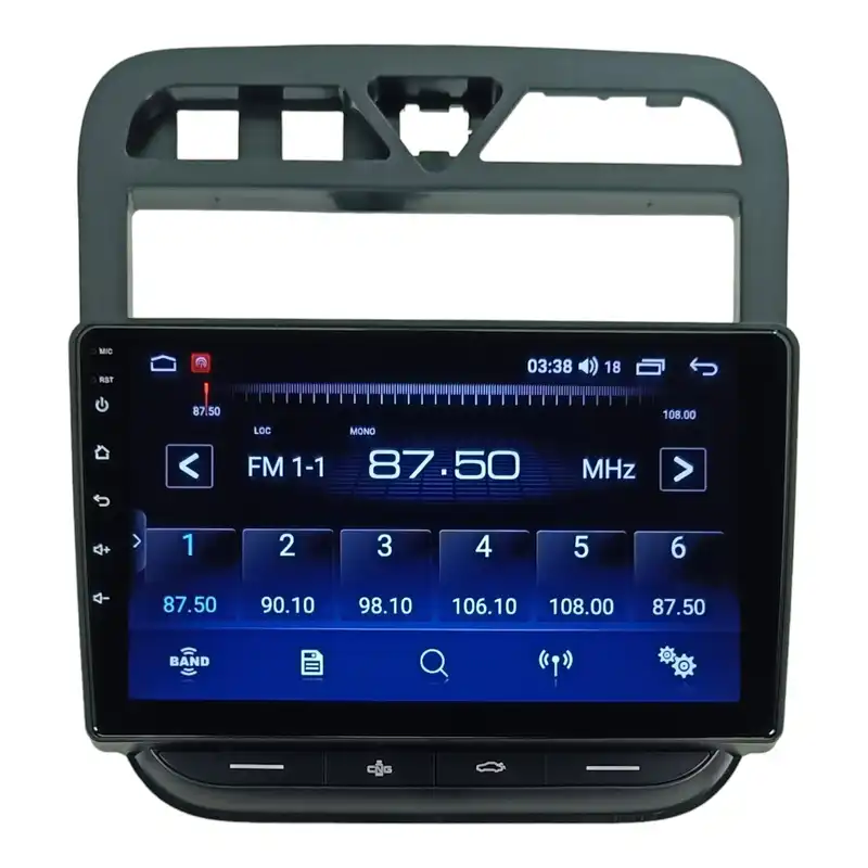 پخش کننده تصویری خودرو مدل اندروید golden24 مناسب برای سمند LX