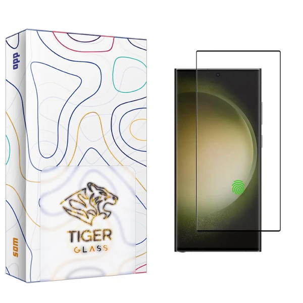 محافظ صفحه نمایش شیشه ای تایگر گلس مدل SAM مناسب برای گوشی موبایل سامسونگ Galaxy S23 Ultra