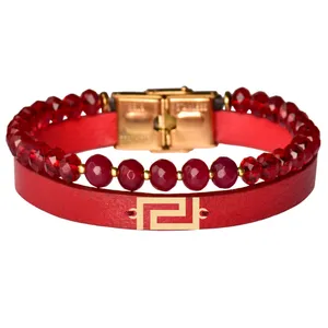 دستبند طلا 18 عیار زنانه الن نار مدل 100940