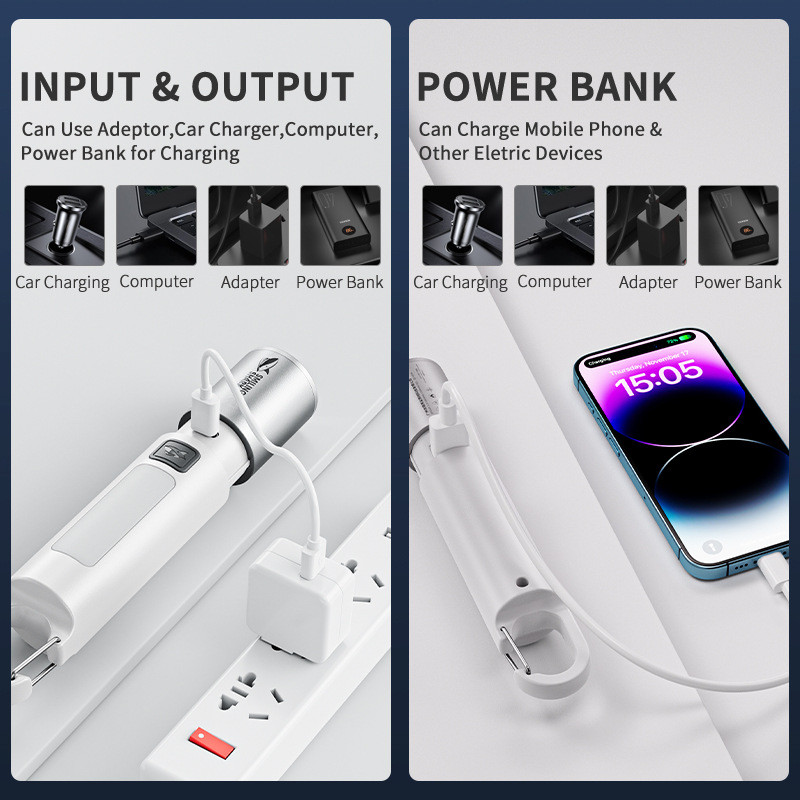 چراغ قوه دستی اسمایلینگ شارک مدل SD1019