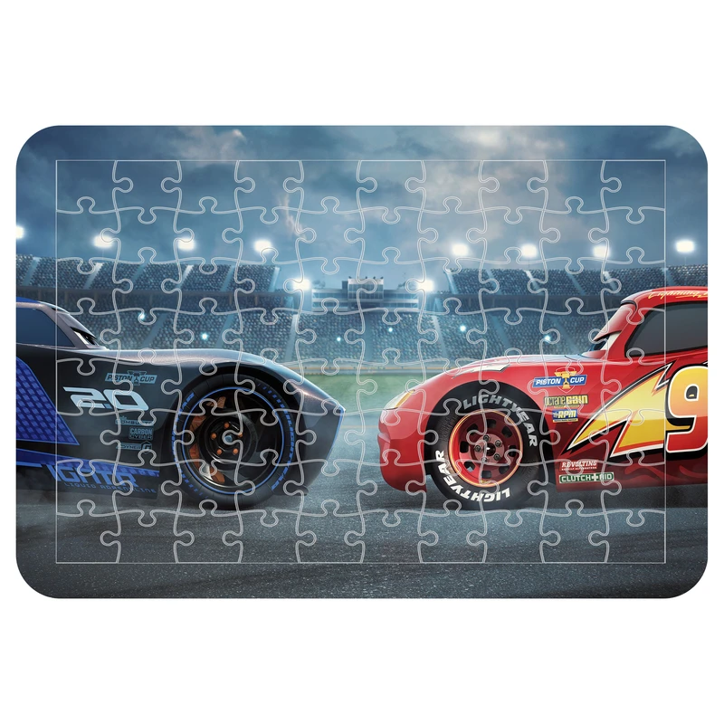 پازل 54 تکه مدل CHB1247 طرح انیمیشن ماشین ها مک کویین