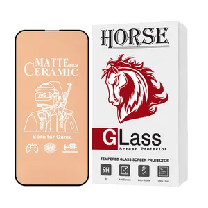 محافظ صفحه نمایش سرامیکی مات هورس مدل CERMAH مناسب برای گوشی موبایل اپل iPhone 14 Pro Max