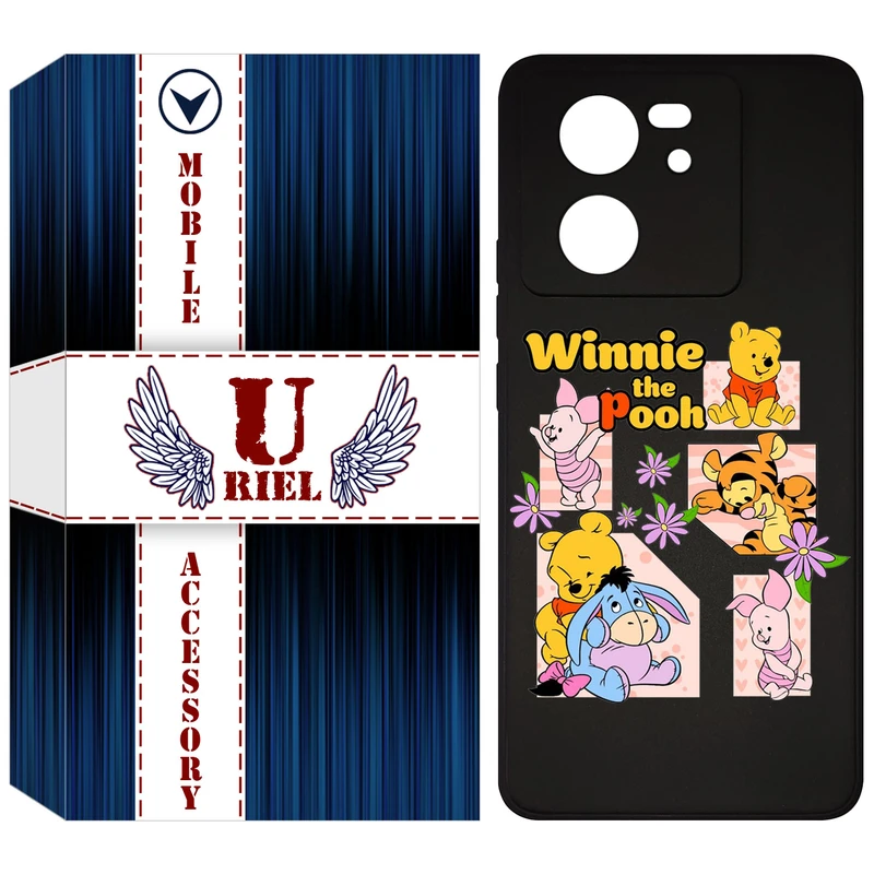 کاور یوریل قاب مدل KSH کد 56 طرح کارتونی مناسب برای گوشی موبایل شیائومی 13T / 13T Pro / Redmi K60 Ultra