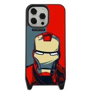 AKAM AMC-WLA15PROMAX-IRON MAN6 Cover For Apple iPhone 15 Pro Max