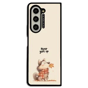 AKAM AMC-WSGZFOLD5-ANIMALS QOUTES-11 Cover For Samsung Galaxy Z Fold 5