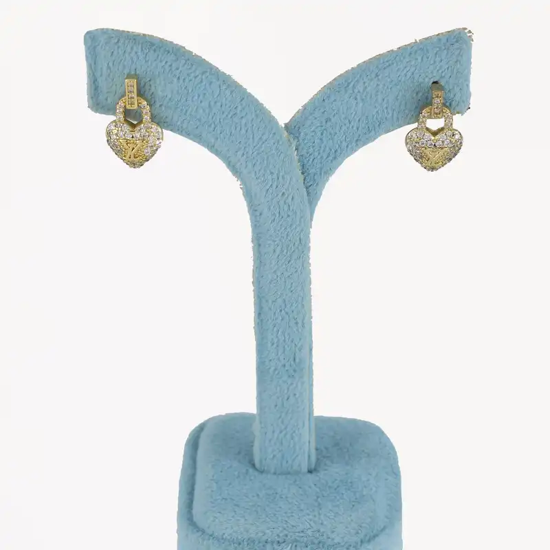 گوشواره زنانه مدل قلب کد CC237