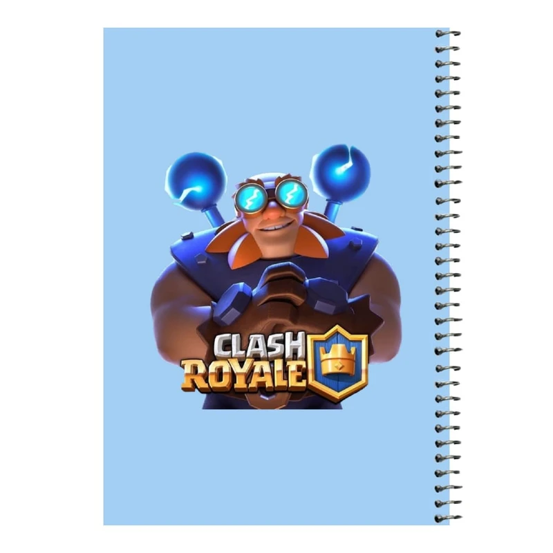 دفتر مشق 80 برگ اس جی مدل کلش رویال کد۲۰   