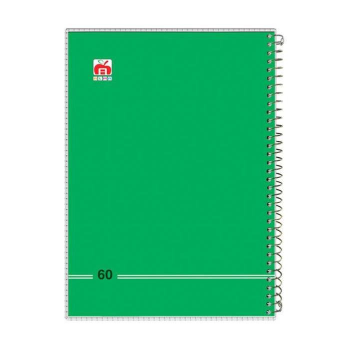 دفتر مشق ۶۰ برگ نهال مدل سیمی کد ۶۹۰۱