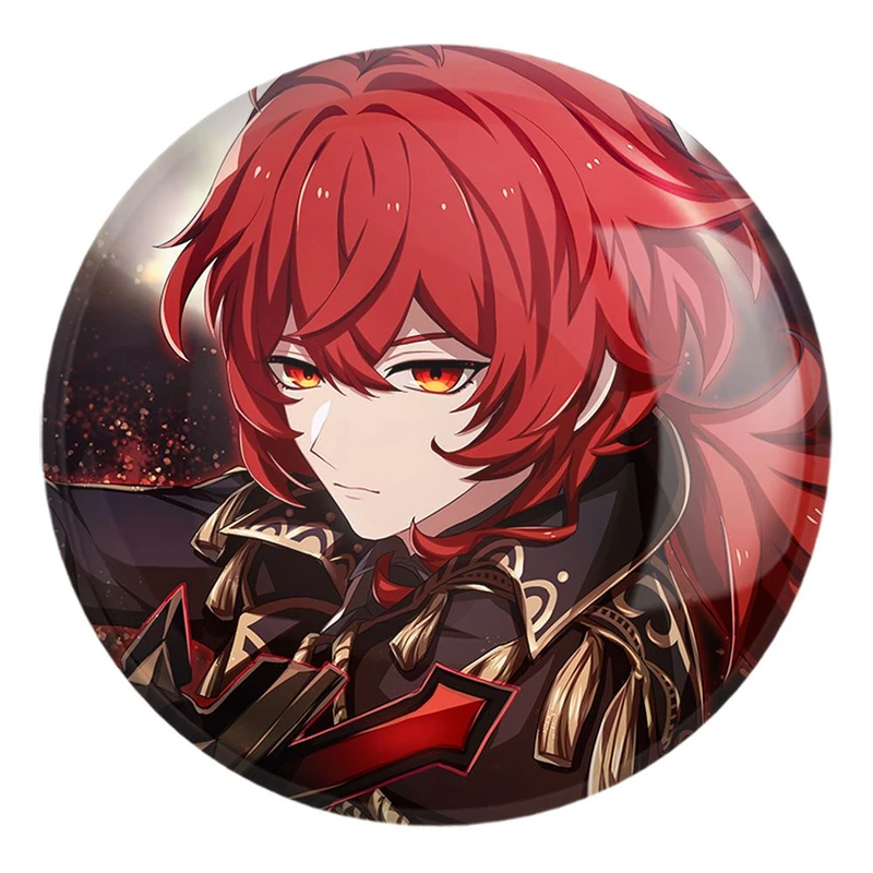 پیکسل خندالو طرح بازی گنشین ایمپکت Genshin Impact کد 25679 مدل بزرگ