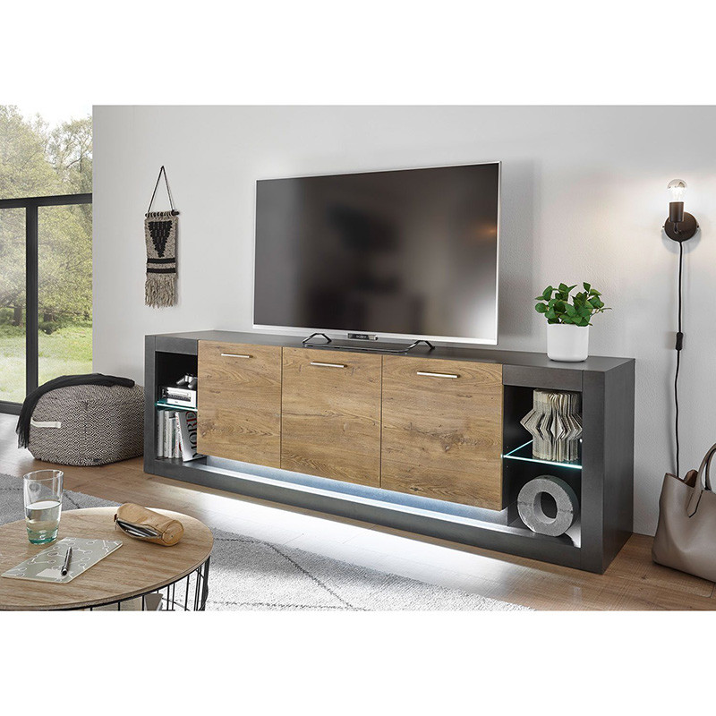 میز تلویزیون اسمردیس مدل TV212 مناسب برای تلویزیون تا 75 اینچ