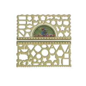 شابلون مدل پولکی طرح دایناسور کد 1-5965 بسته 2 عددی