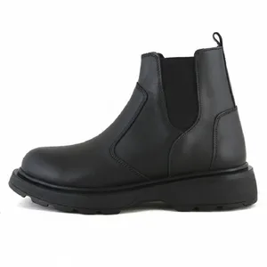 نیم بوت زنانه چرم یلسان مدل وندا کد 684-01-GN