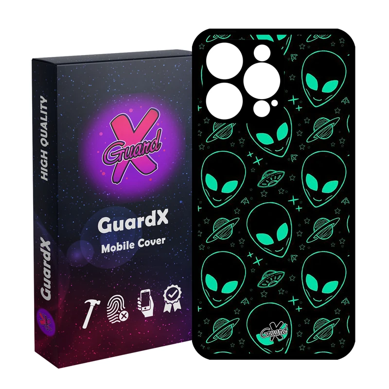 کاور گارد ایکس طرح Alien مدل Glass10200 مناسب برای گوشی موبایل اپل iPhone 15 Pro Max