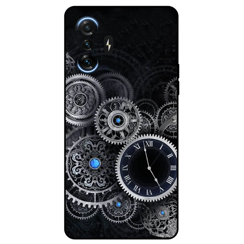 کاور مگافون طرح ساعت مدل 8161 مناسب برای گوشی موبایل شیائومی Redmi K40 Gaming