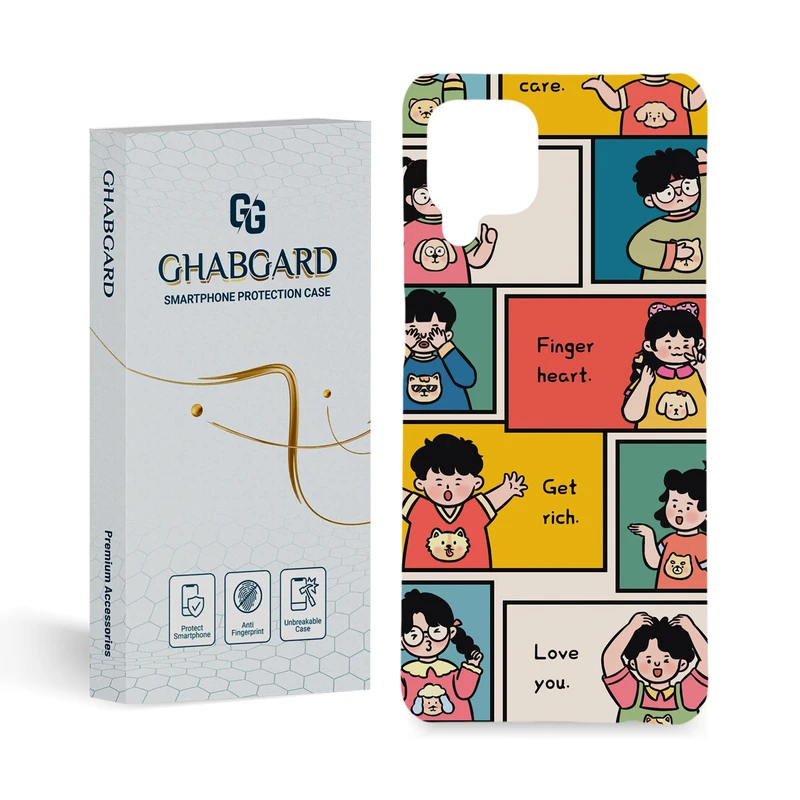 کاور قاب گارد مدل فانتزی مناسب برای گوشی موبایل سامسونگ galaxy f22\ m22\ m32 4g