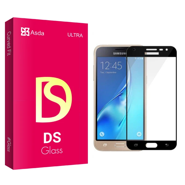 محافظ صفحه نمایش شیشه ای آسدا مدل DS glass مناسب برای گوشی موبایل سامسونگ galaxy J3 Pro
