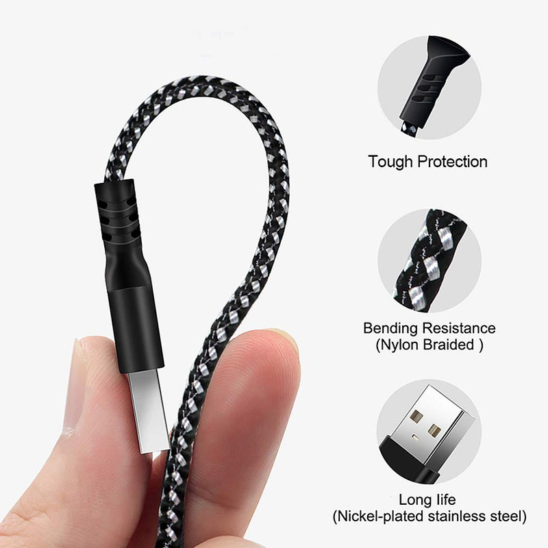 کابل تبدیل USB به usb-C لیامی مدل LM-520C طول 0.2 متر