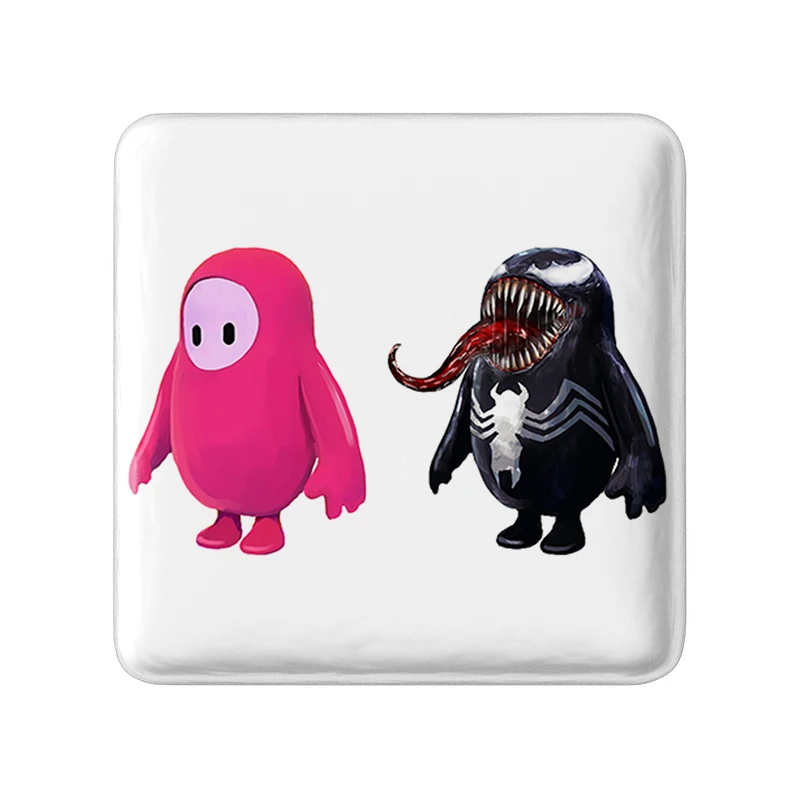 مگنت خندالو طرح بازی فال گایز (Fall Guys) مدل مربعی کد 32821