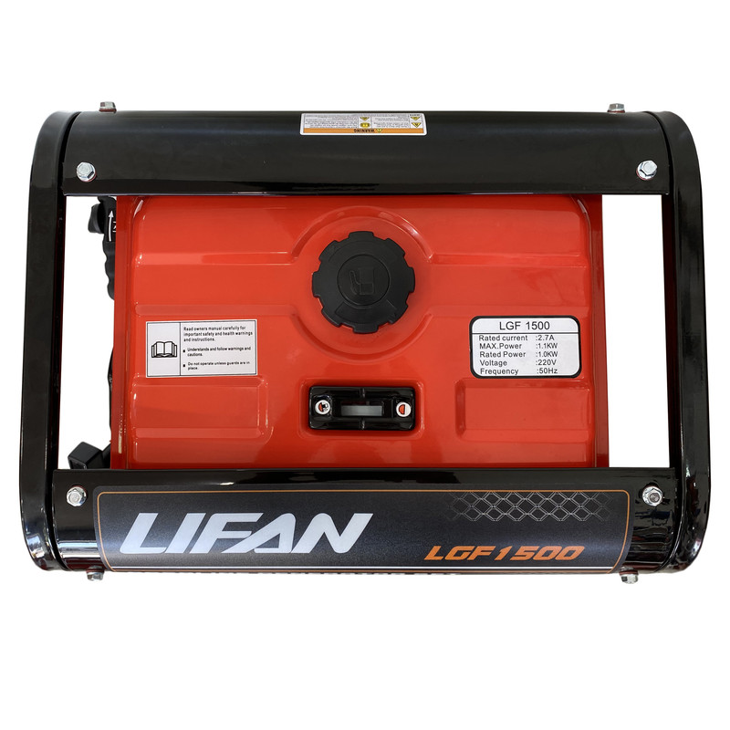 موتور برق بنزینی لیفان مدل LGF 1500 موتور برق بنزینی لیفان مدل LGF 1500