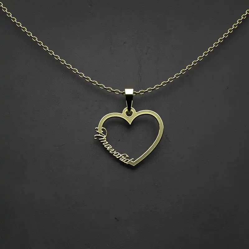 گردنبند طلا 18 عیار زنانه مدوپد مدل امیروحید کد YY2-1-1228